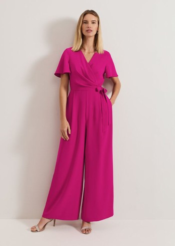 Phase Eight Julissa Dress Pink USA | 6749351-LD